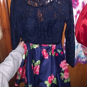 Navy Prom Dress